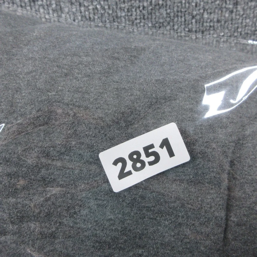 Nike Hoodie Mens Medium Gray Fleece Pullover Kangaroo Pocket Swoosh Sweatshirt